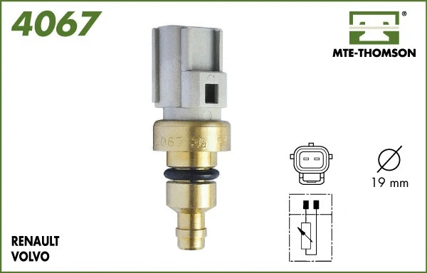 Sensor, coolant temperature (4067)