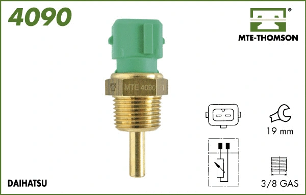 Sensor, coolant temperature (4090)