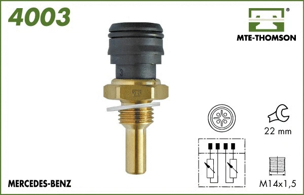 Sensor, coolant temperature (4003)