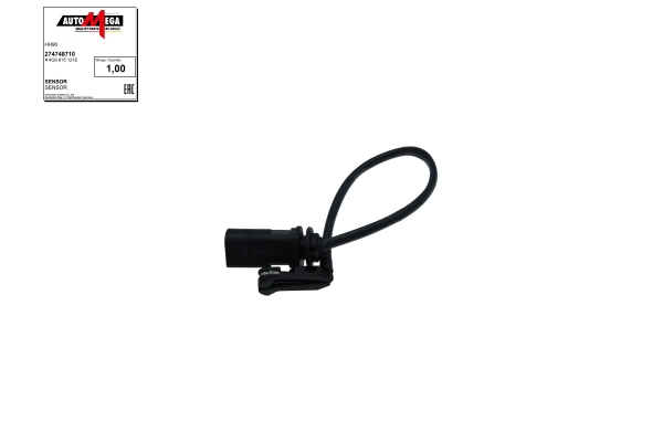 Warning Contact, brake pad wear (274748710)