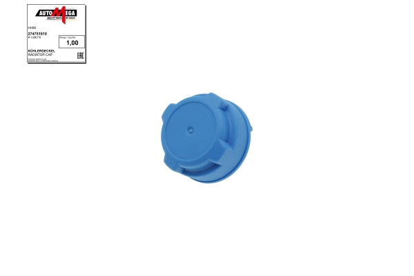 Cap, coolant tank (274751610)