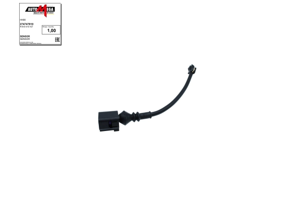 Warning Contact, brake pad wear (274747810)