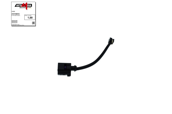 Warning Contact, brake pad wear (274749610)