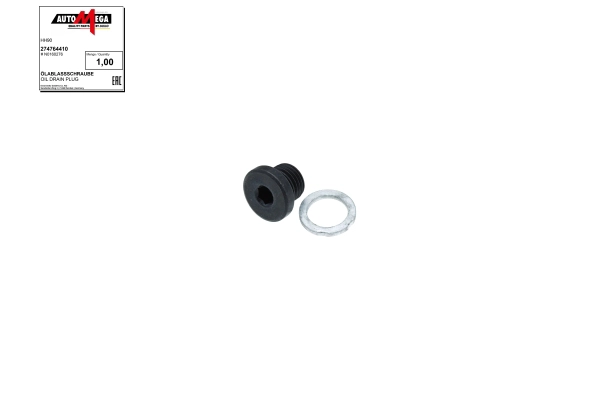Screw Plug, oil sump (274764410)