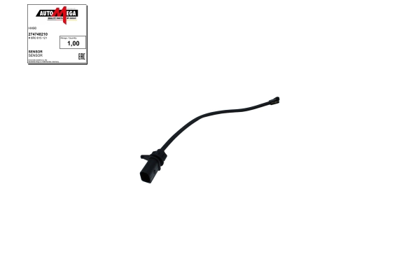 Warning Contact, brake pad wear (274748210)