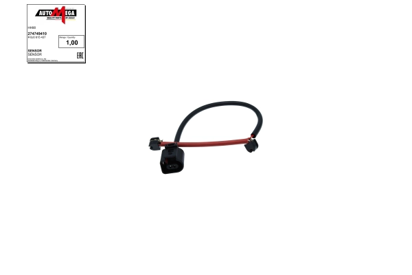 Warning Contact, brake pad wear (274749410)