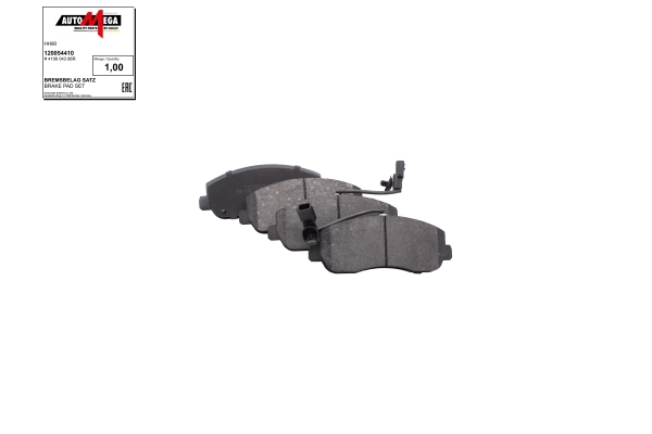 Brake Pad Set, disc brake (120054410)