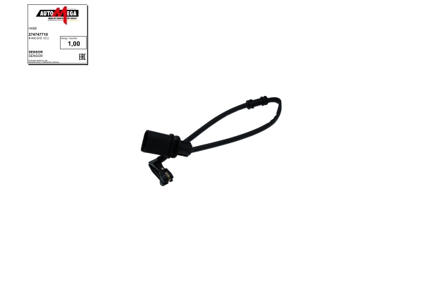Warning Contact, brake pad wear (274747710)