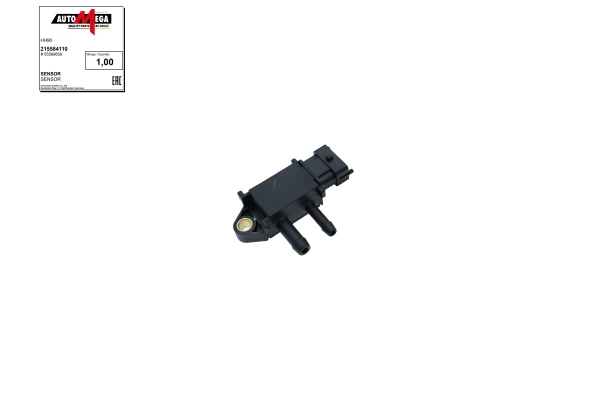 Sensor, exhaust pressure (215584110)