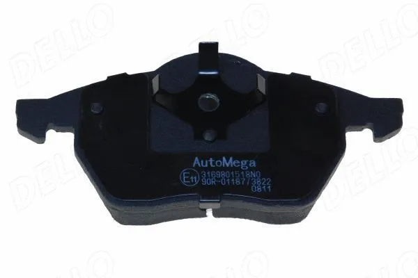 Brake Pad Set, disc brake (120044910)