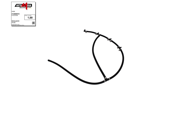 Hose, fuel overflow (212906910)