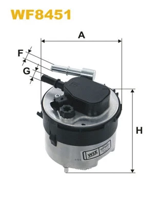 Fuel Filter (WF8451)