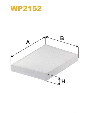 Filter, cabin air (WP2152)