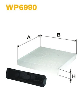 Filter, cabin air (WP6990)
