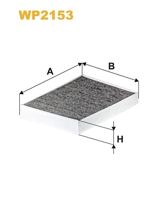 Filter, cabin air (WP2153)