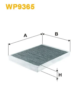 Filter, cabin air (WP9365)
