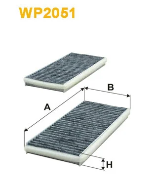 Filter, cabin air (WP2051)