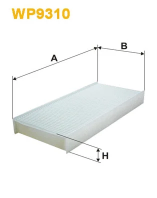 Filter, cabin air (WP9310)