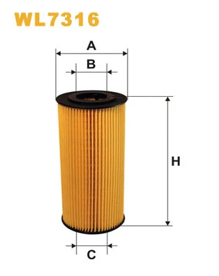 Oil Filter (WL7316)