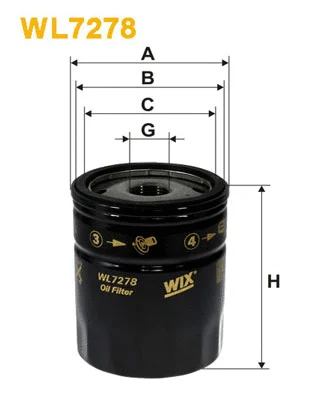 Oil Filter (WL7278)