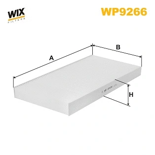 Filter, cabin air (WP9266)