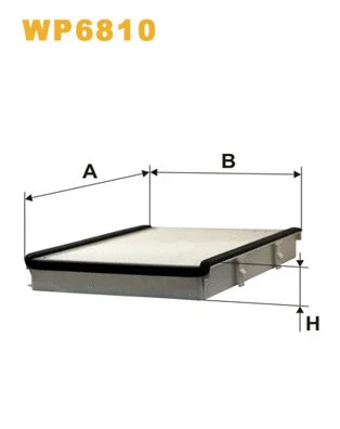 Filter, cabin air (WP6810)