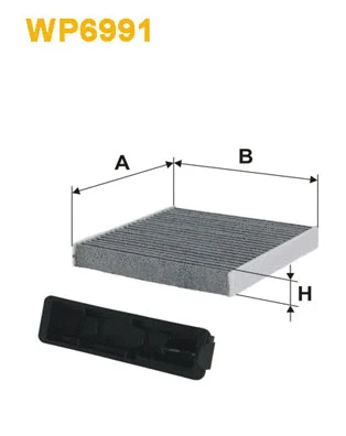 Filter, cabin air (WP6991)