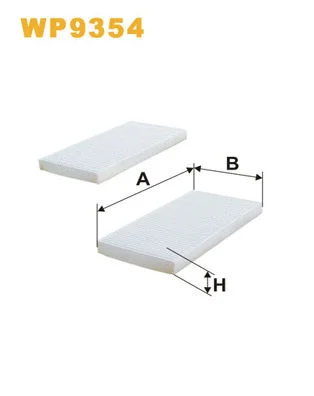 Filter, cabin air (WP9354)