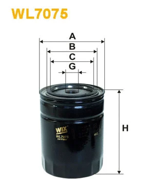 Oil Filter (WL7075)