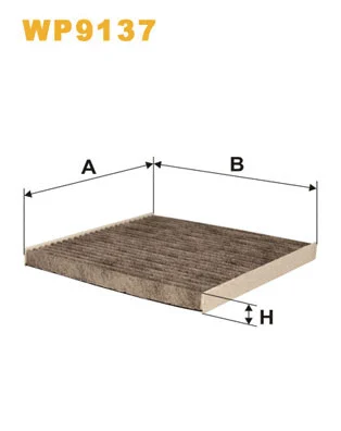 Filter, cabin air (WP9137)