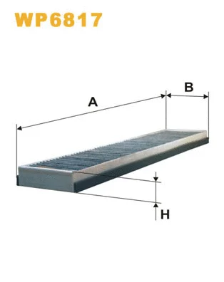 Filter, cabin air (WP6817)
