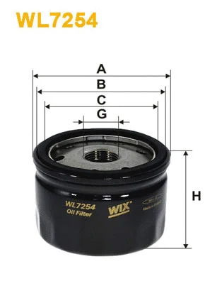 Oil Filter (WL7254)