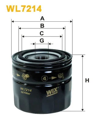Oil Filter (WL7214)