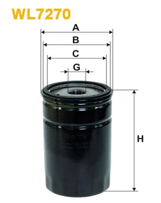 Oil Filter (WL7270)