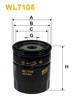 Oil Filter (WL7105)