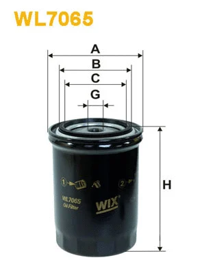 Oil Filter (WL7065)