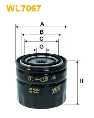 Oil Filter (WL7067)
