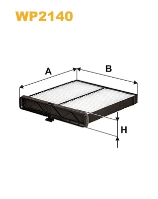 Filter, cabin air (WP2140)