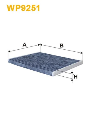 Filter, cabin air (WP9251)