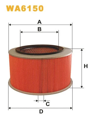 Air Filter (WA6150)