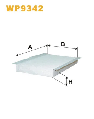 Filter, cabin air (WP9342)