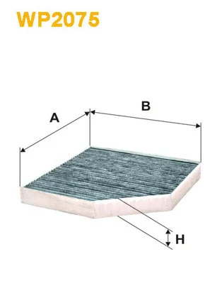 Filter, cabin air (WP2075)