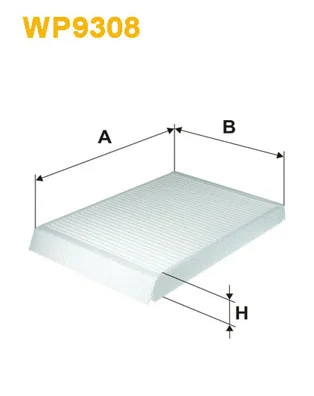 Filter, cabin air (WP9308)