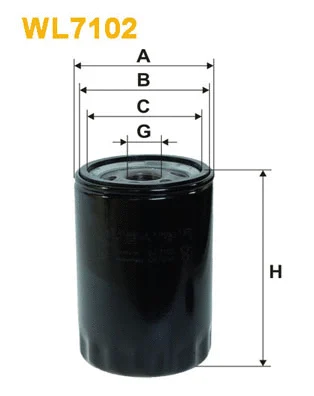 Oil Filter (WL7102)
