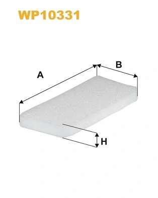 Filter, cabin air (WP10331)