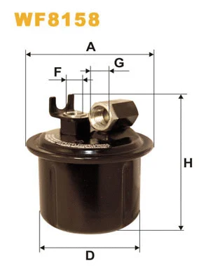 Fuel Filter (WF8158)