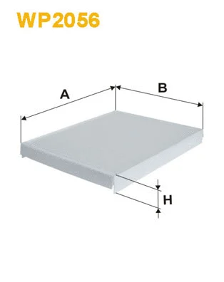 Filter, cabin air (WP2056)