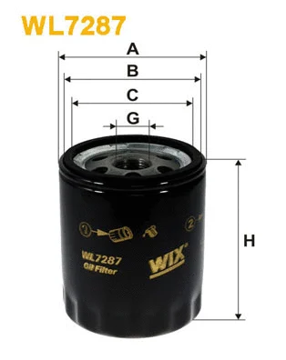 Oil Filter (WL7287)