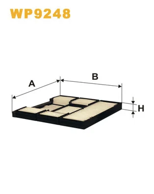 Filter, cabin air (WP9248)