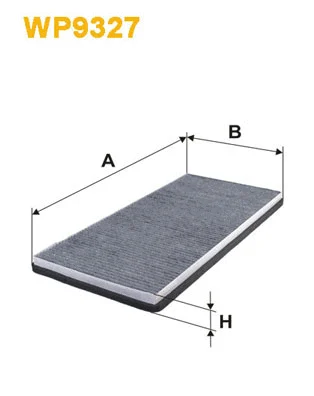 Filter, cabin air (WP9327)